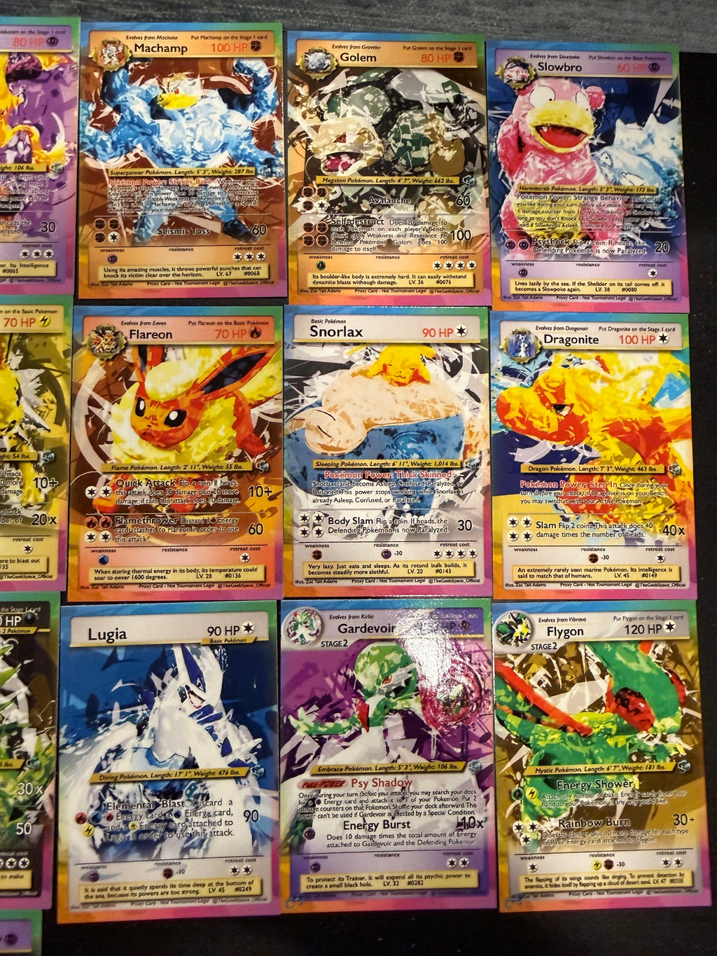 Fan Art Pokemon Card Set - Initial Run