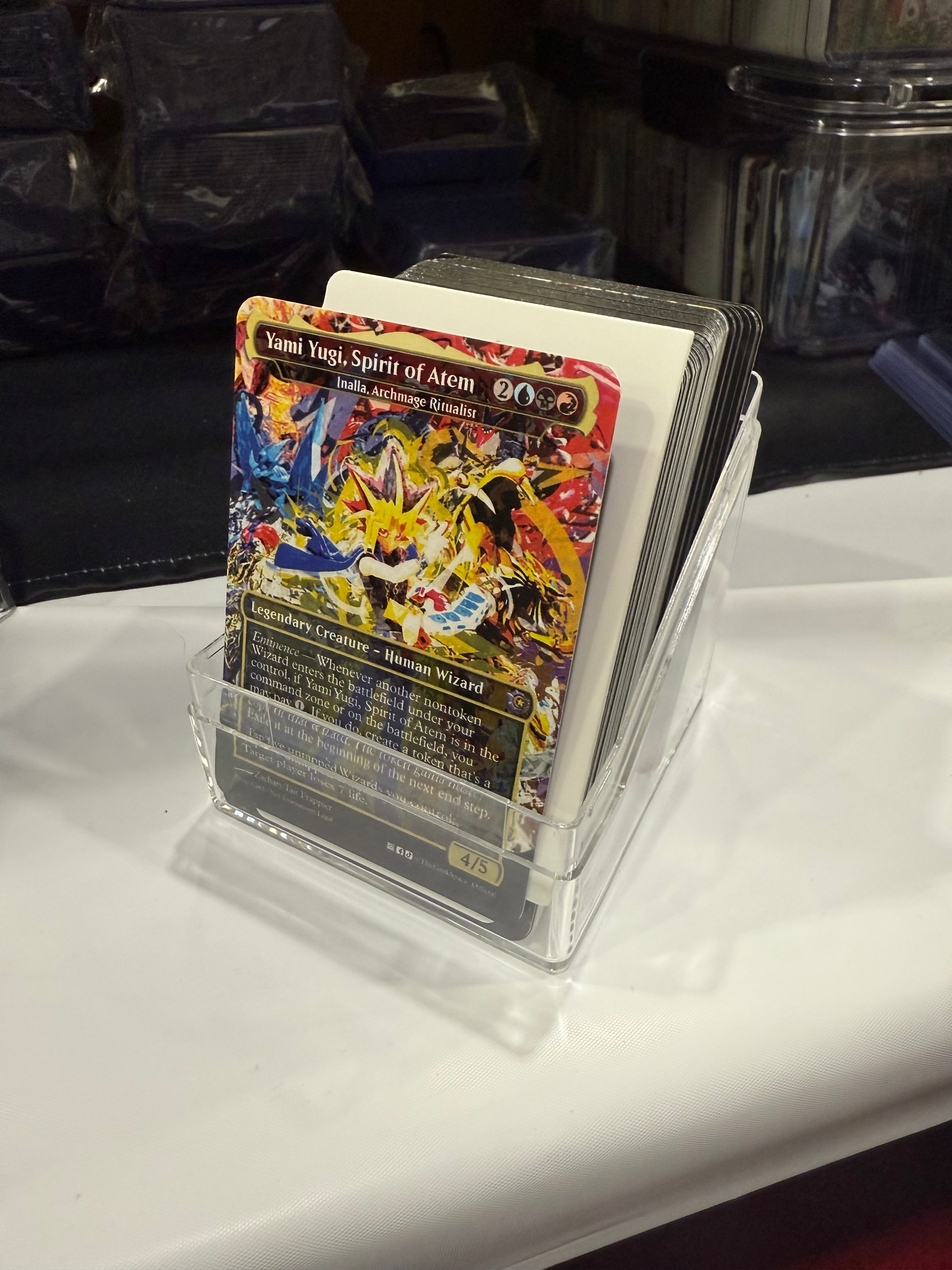 Yu-Gi-Oh! Magic The Gathering Proxy Commander Deck - Wizard Kindred