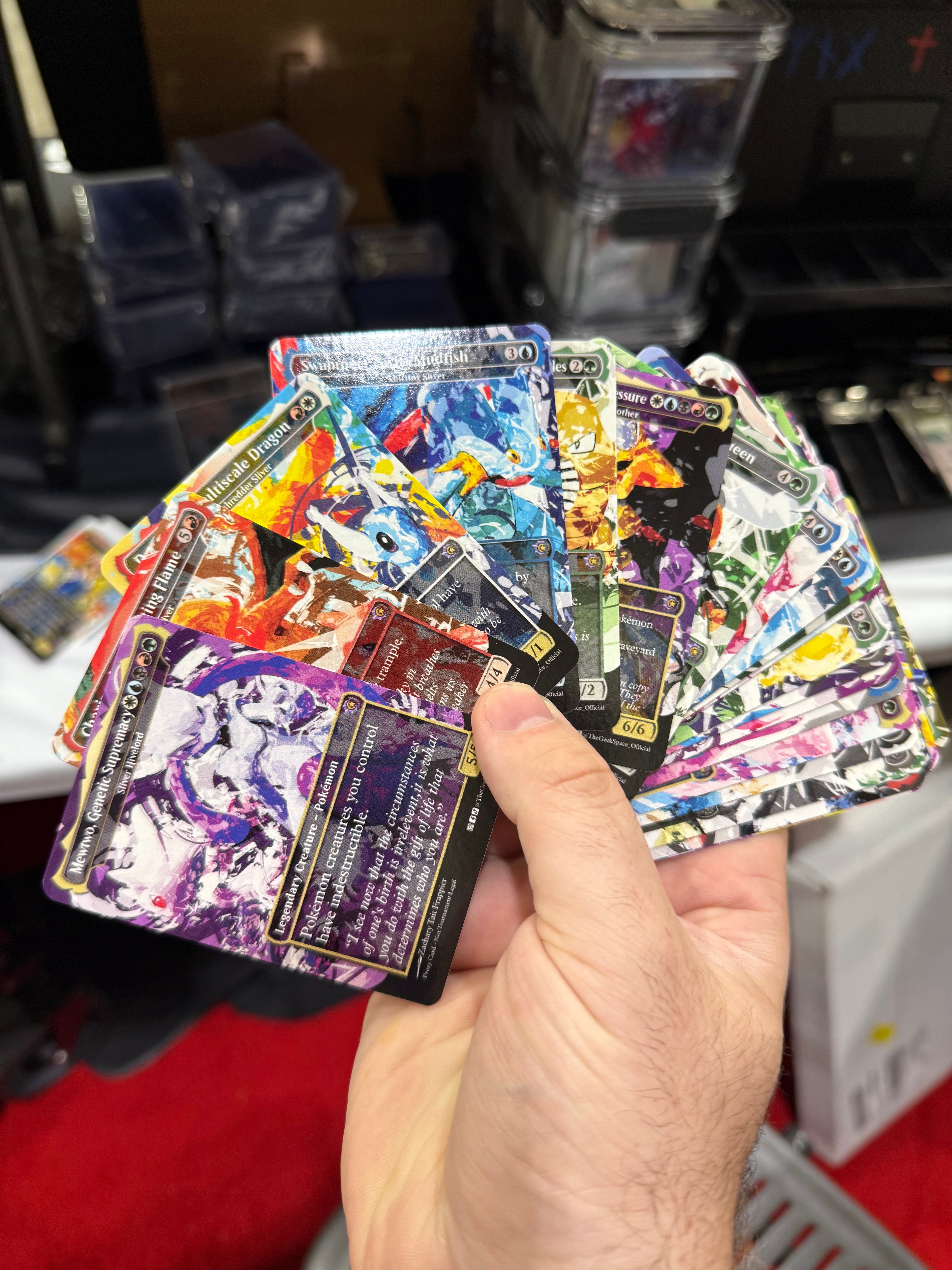 Pokemon Magic The Gathering Proxy Commander Deck - Sliver Kindred