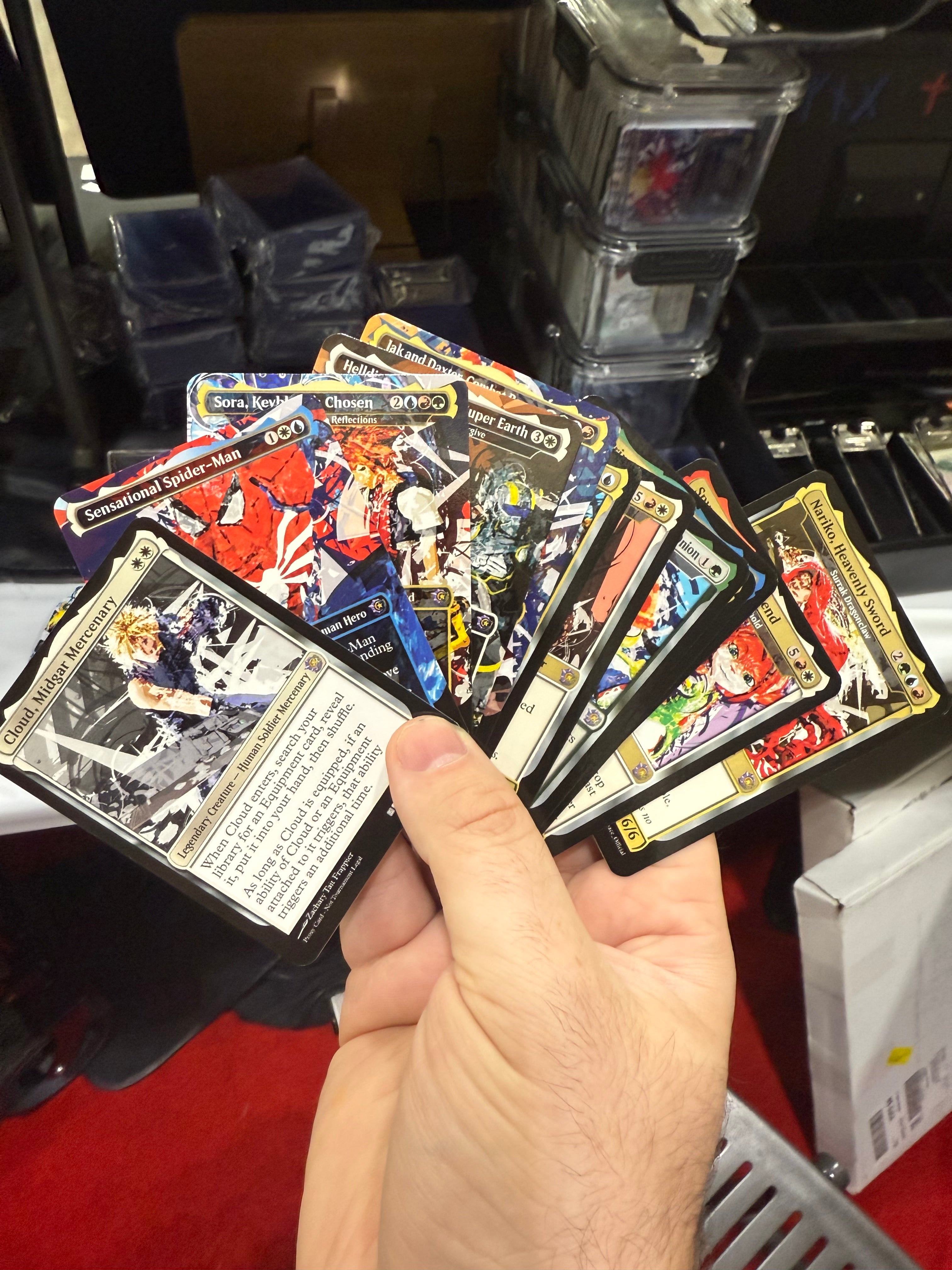 Playstation Themed Magic The Gathering Proxy Commander Deck - Triggered abilities