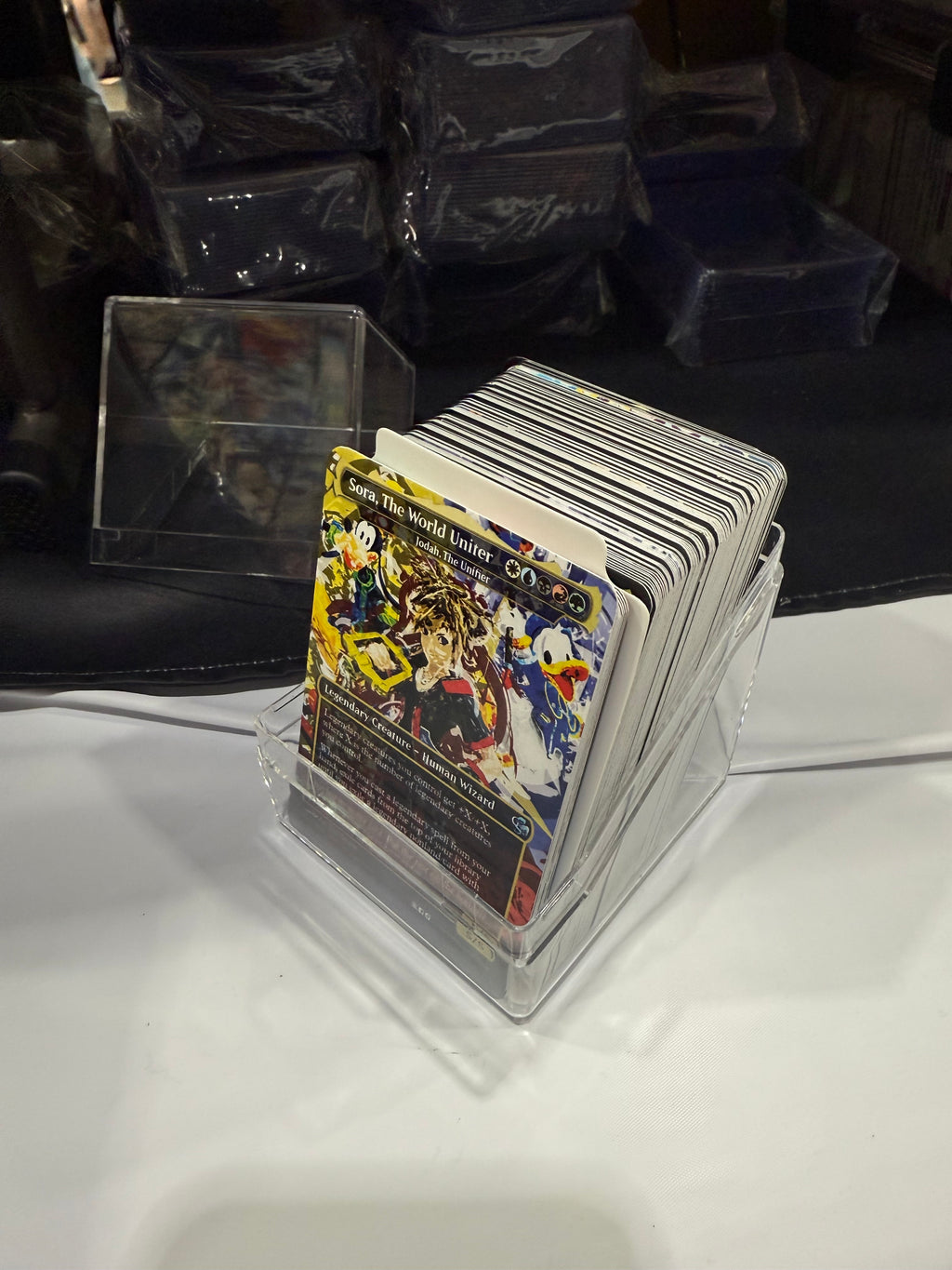 Kingdom Hearts Magic The Gathering Proxy Commander Deck - Legendries matter, Voltron and equipment