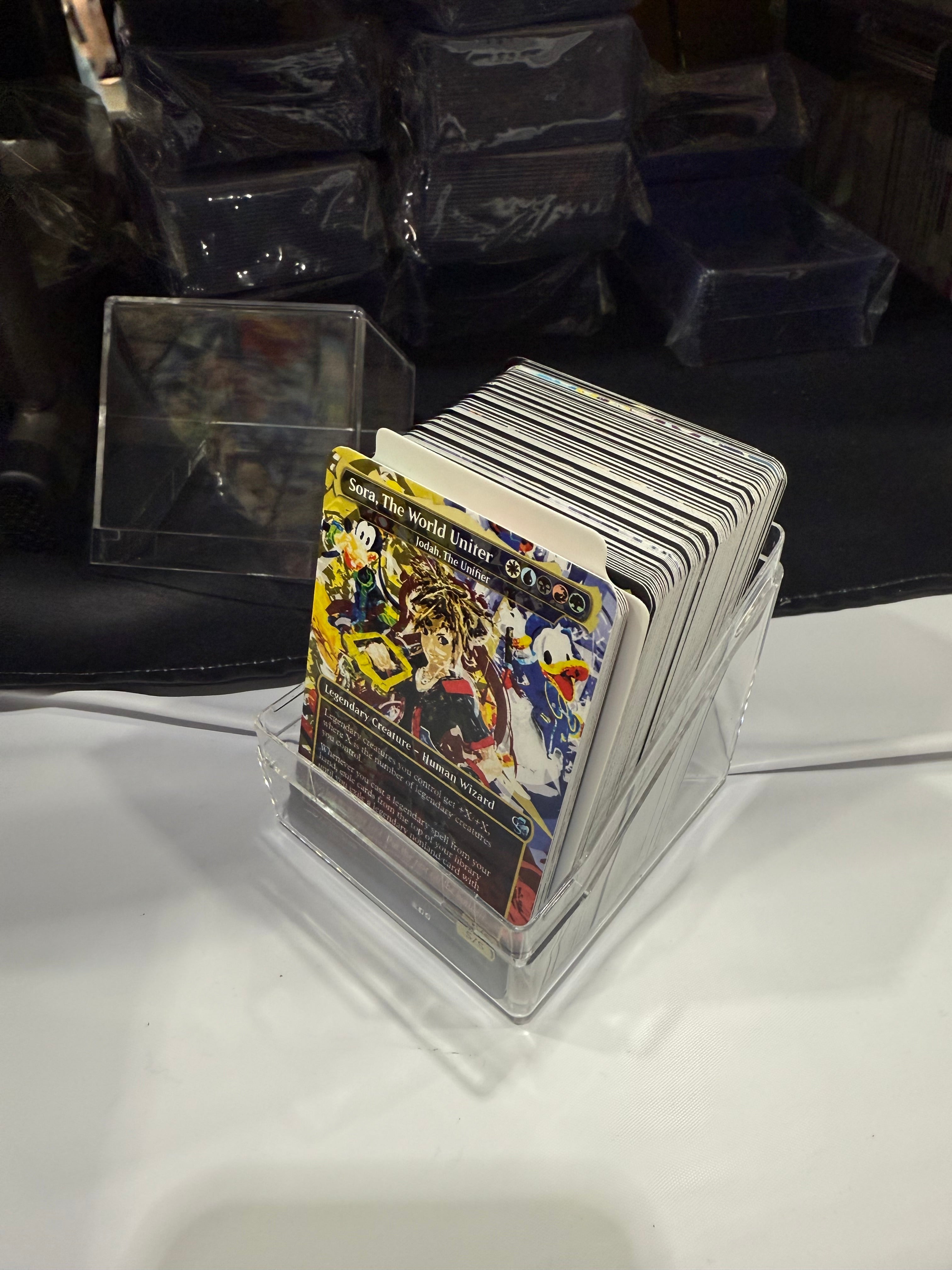 Kingdom Hearts Magic The Gathering Proxy Commander Deck - Legendries matter, Voltron and equipment