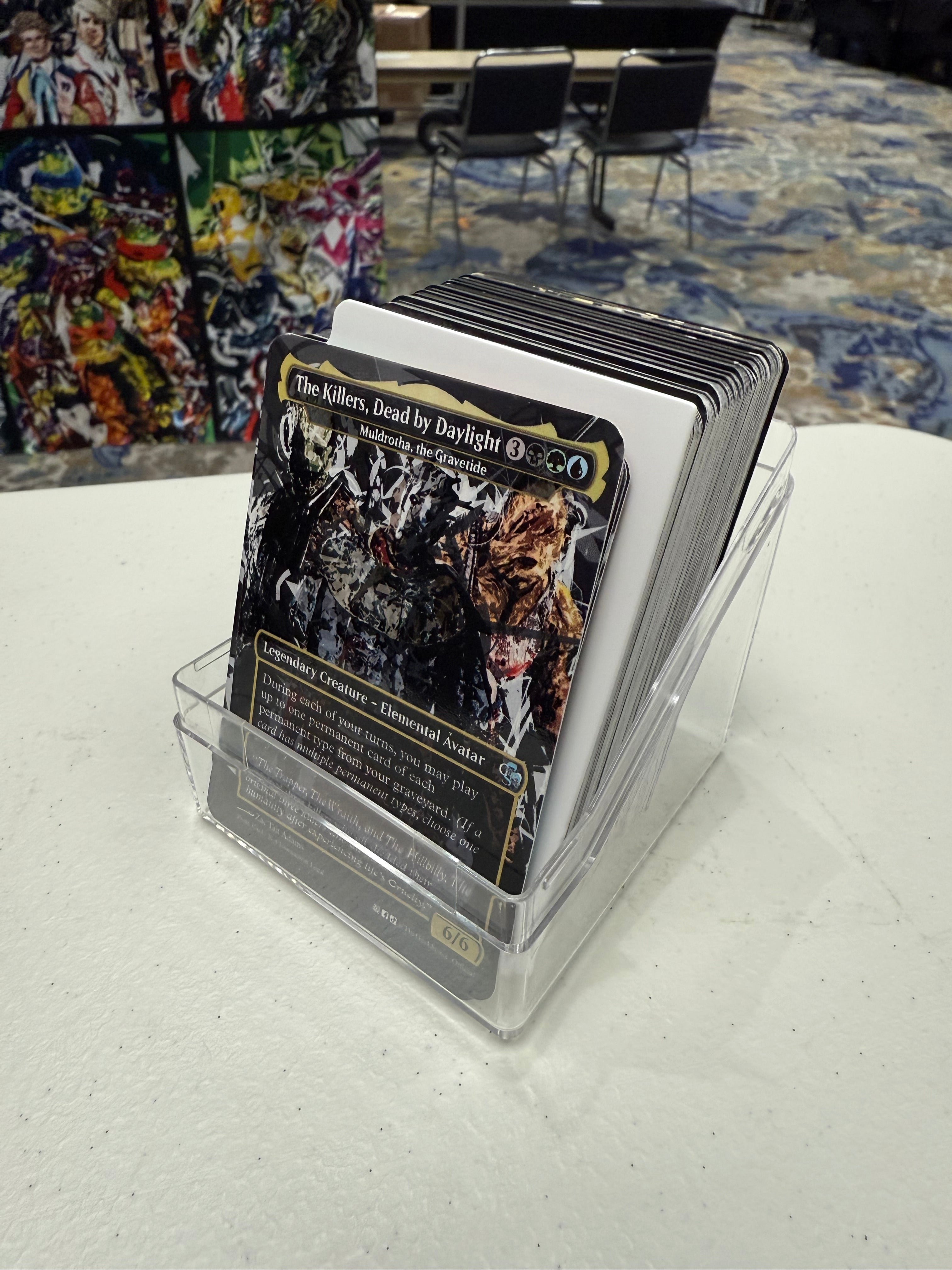 Dead by Daylight Magic The Gathering Proxy Commander Deck - Muldrotha, Horrors, Nightmares, Milling, Graveyard play