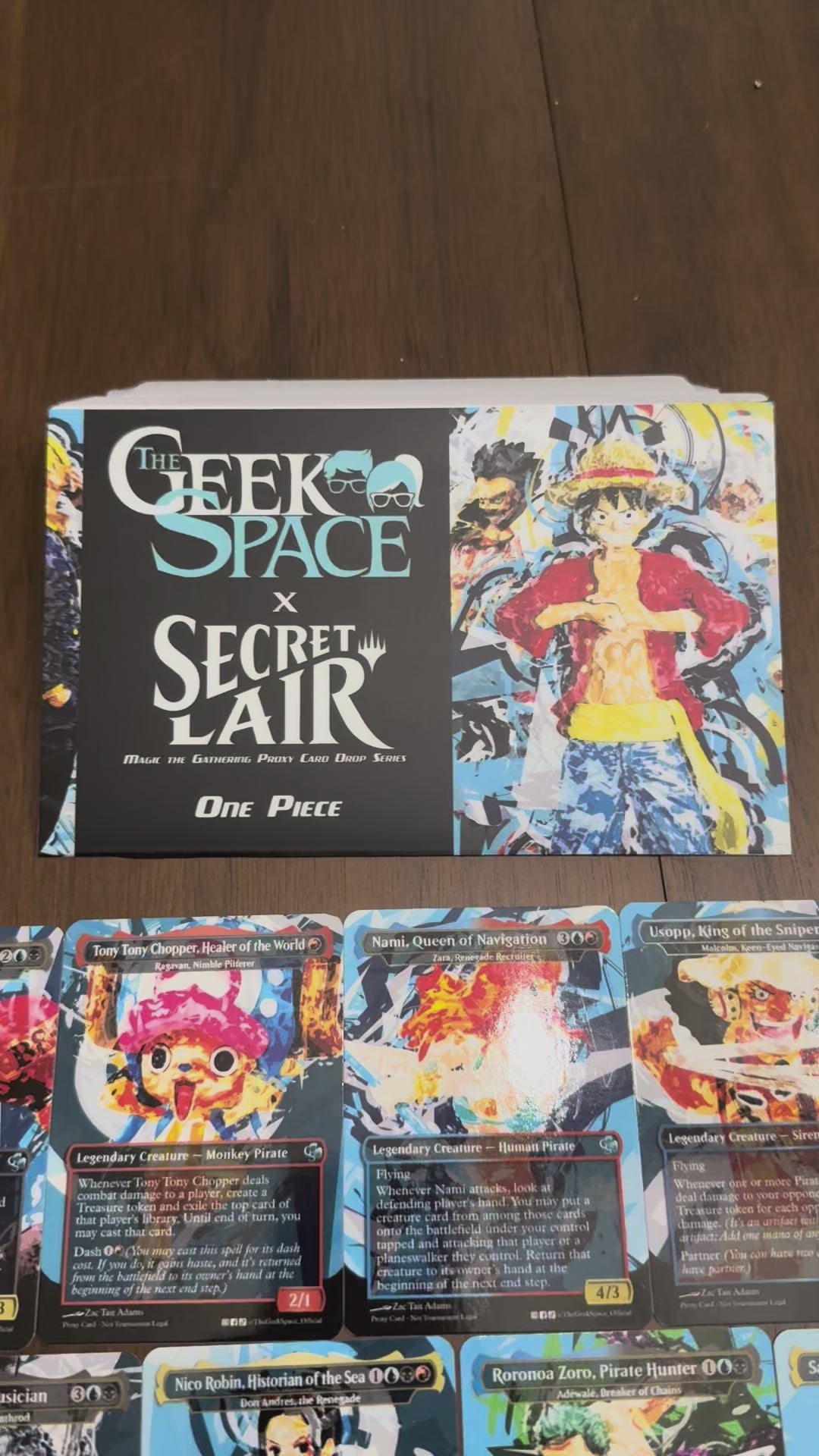 One Piece Proxy S.L. Inspired Set