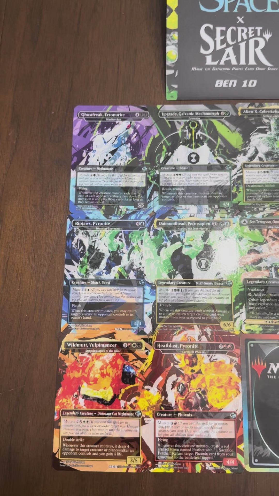 Ben 10 Proxy S.L. Inspired Set